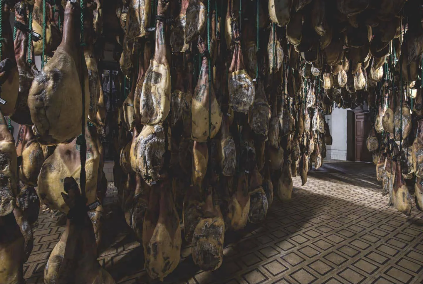 Les salles d'affinage de Crespos