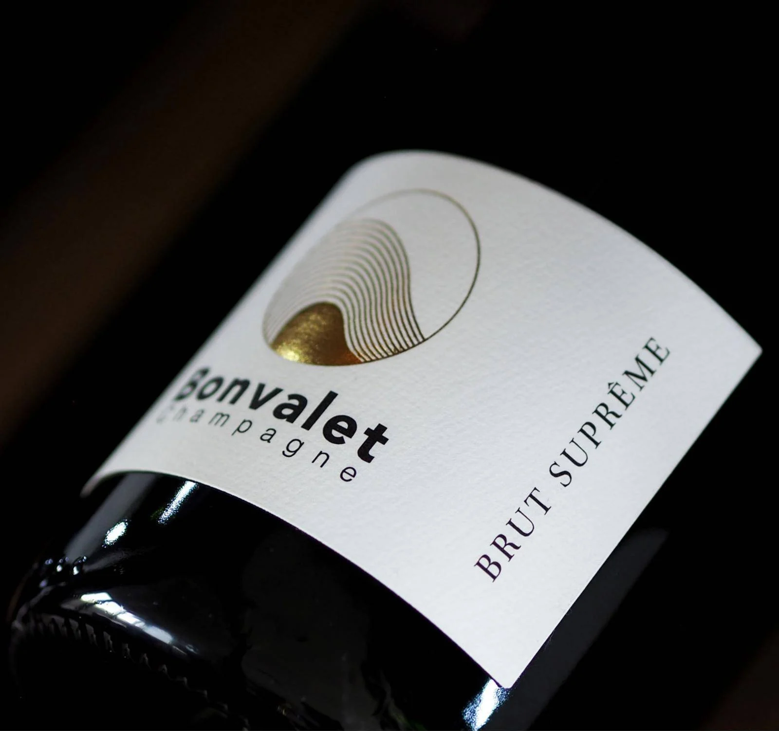 L'étiquette du Brut Suprême